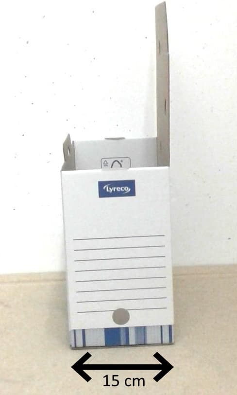 Boîte d'archives 15 cm